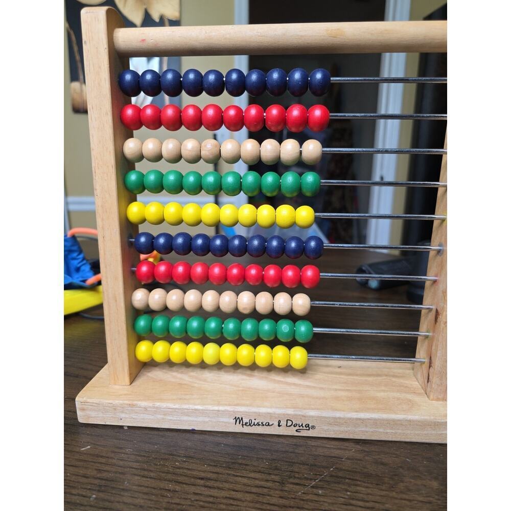 Melissa And‎ Doug Wooden Abacus - Picture 3 of 11